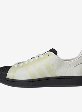 Adidas/阿迪达斯正品SUPERSTAR新款米白黑色经典街头板鞋KJ6573