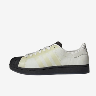 Adidas/阿迪达斯正品SUPERSTAR新款米白黑色经典街头板鞋KJ6573
