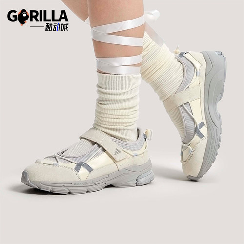Adidas/阿迪达斯正品FORMOTION女士经典玛丽珍芭蕾风休闲鞋KJ6881