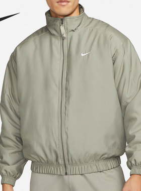 Nike/耐克官方正品 Solo Swoosh 男女同款缎面运动棉服DN1267-320