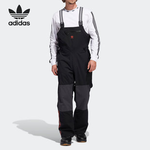 潮流背带裤 三叶草休闲男子时尚 FJ7485 阿迪达斯正品 Adidas