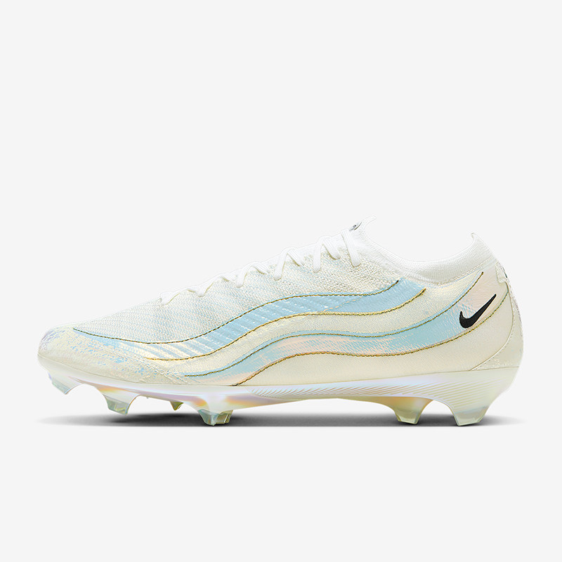 Nike/耐克正品AirMax95新款男白黑色轻盈经典足球鞋HV9915-100