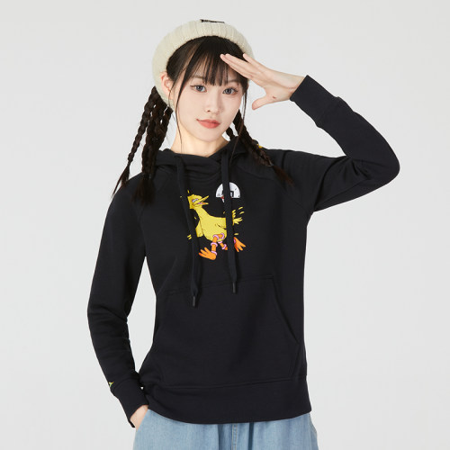 安德玛正品UA库里Curry Big Bird女子连帽篮球运动服卫衣1371251