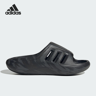 Adidas ADIFOM男女同款 透气轻便休闲户外拖鞋 JQ9656 阿迪达斯正品