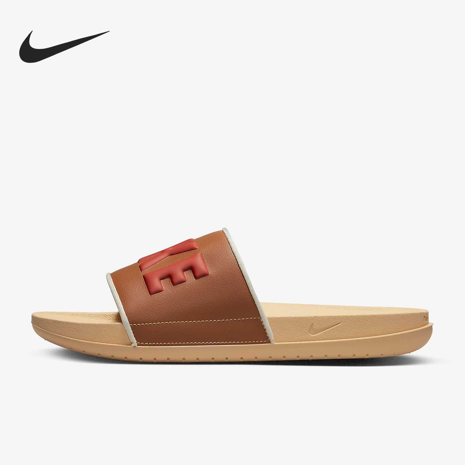 Nike/耐克官方正品夏季新款男子休闲一字拖沙滩凉鞋BQ4639-200