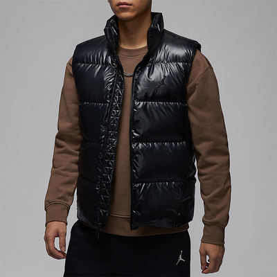 Nike/耐克正品JORDAN男士保暖立领户外羽绒马甲FV7274-010