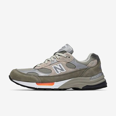 New Balance新百伦正品WTAPS992男女同款复古低帮跑步鞋M992WT