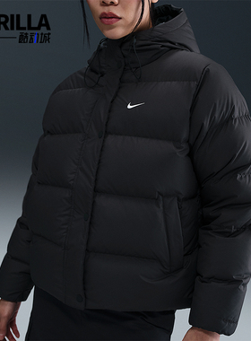 Nike/耐克正品2025秋季款女士运动连帽日常保暖羽绒服IH0728-010