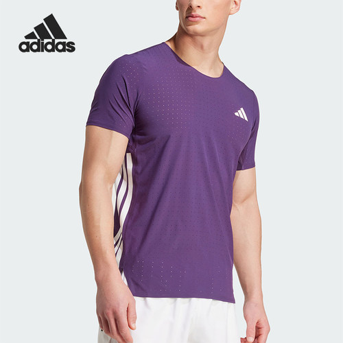 Adidas/阿迪达斯正品ADIZERORUNINGT-SHIRT男经典短袖T恤JV7171