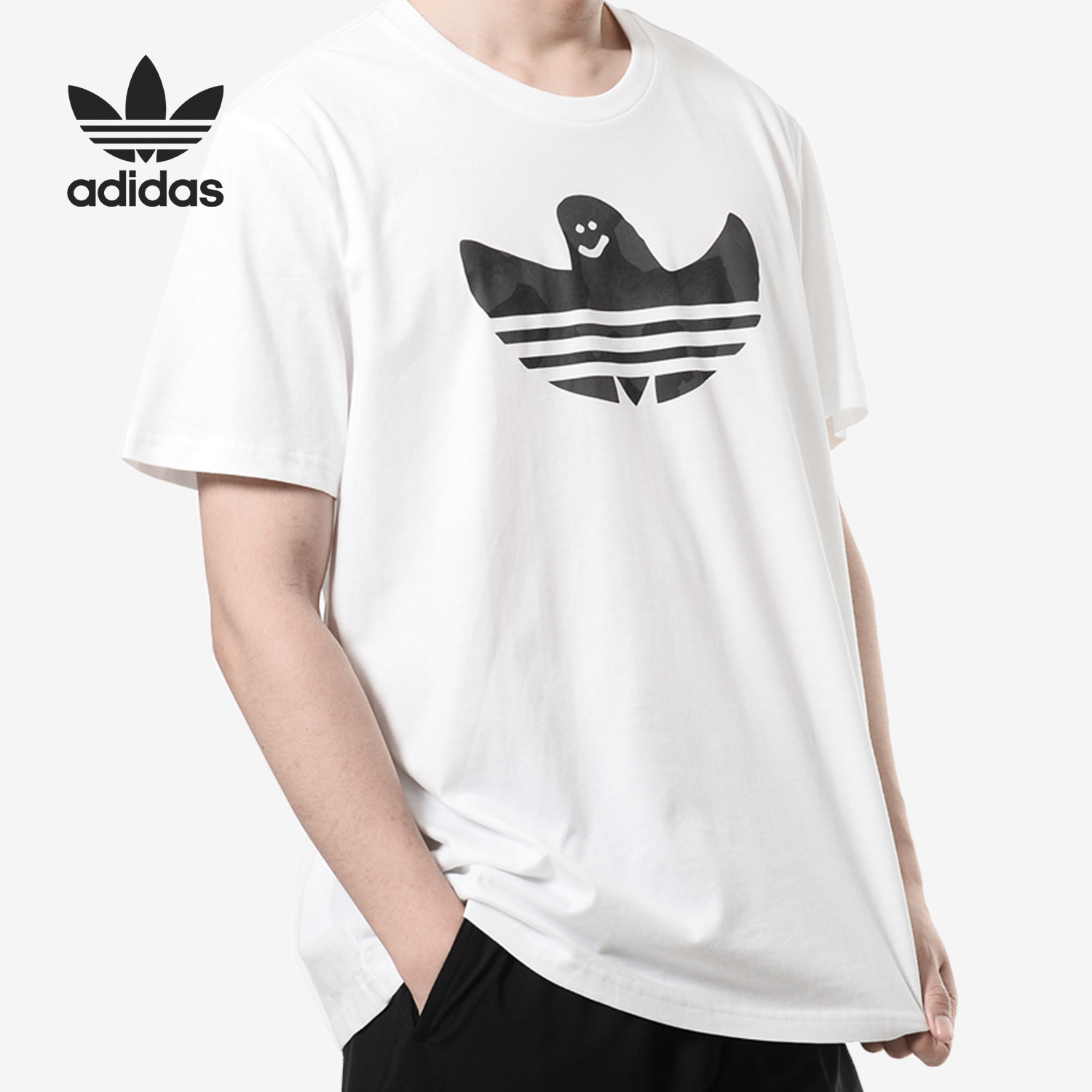 Adidas/阿迪达斯正品 SHMOO WARP TEE 男子休闲运动短袖T恤CF3110,运动服/休闲服装,运动T恤,淘宝优惠券,粉丝福利购,淘宝优惠卷