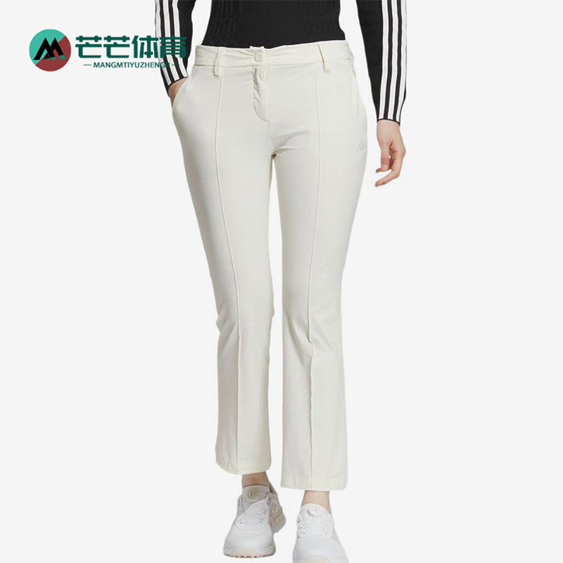 Adidas/阿迪达斯正品2025新款女士经典修身直筒休闲长裤IN6584