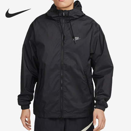 Nike/耐克正品2023新款男子运动梭织连帽夹克外套FB7805-010