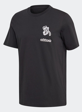 Adidas/阿迪达斯正品 三叶草 GOOFY TEE 男子运动短袖T恤 GD6024