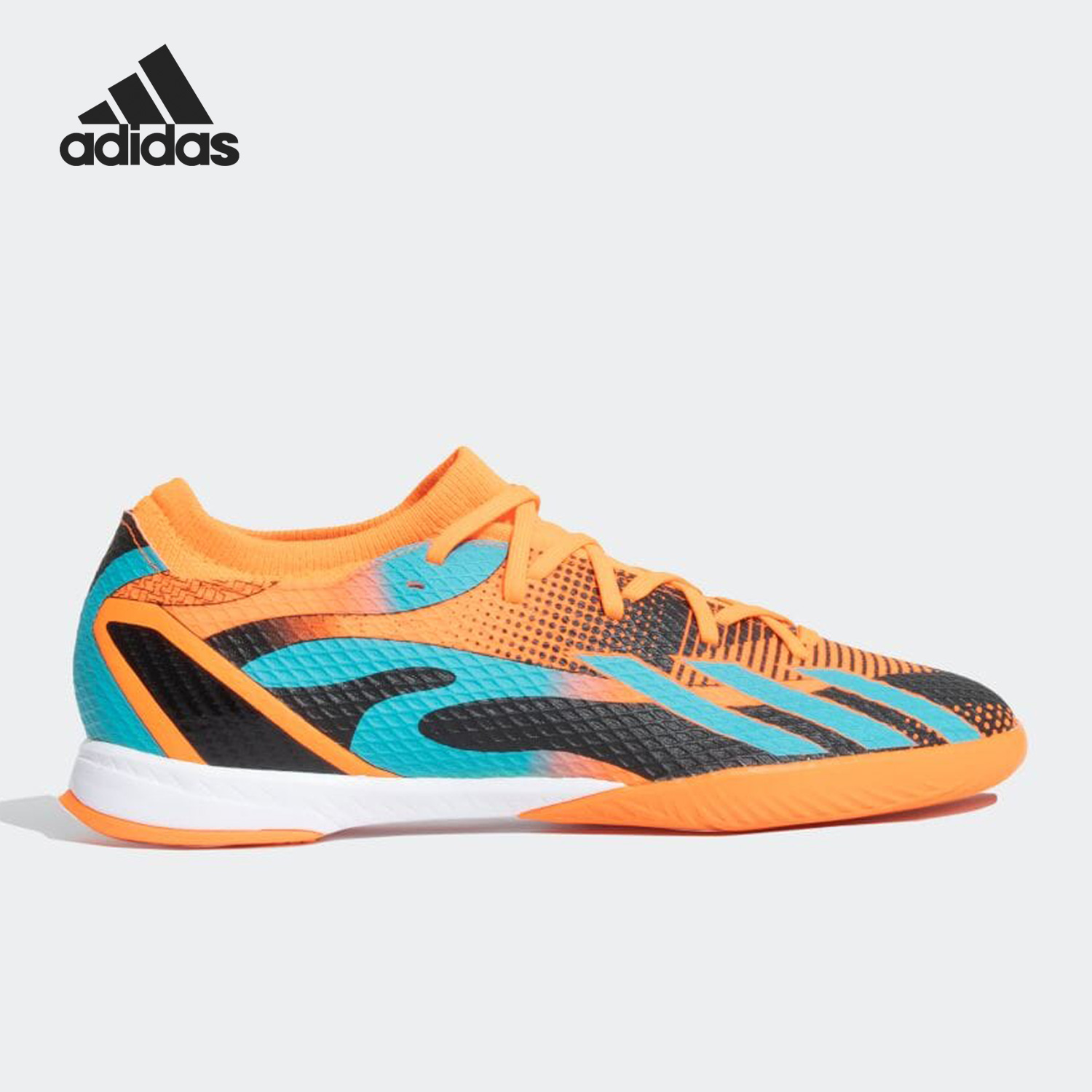 Adidas/阿迪达斯官方正品X MESSI.3 TF碎钉男女运动足球鞋GZ5142