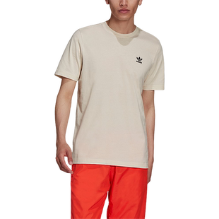 Adidas/阿迪达斯官方正品三叶草男士简约圆领运动休闲短袖HE7194