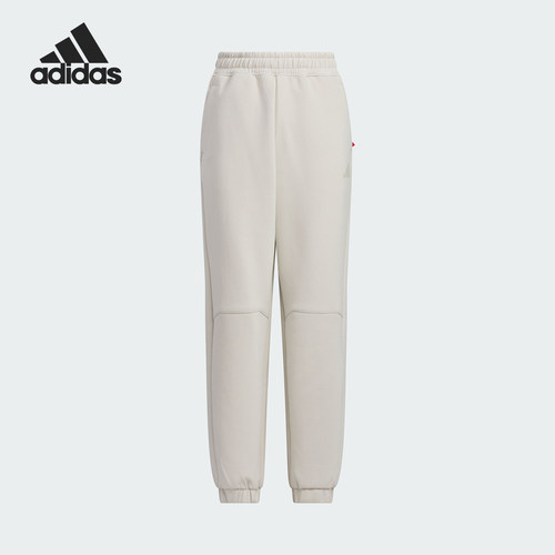 Adidas/阿迪达斯正品秋冬新款儿童运动针织束脚长裤JN4378