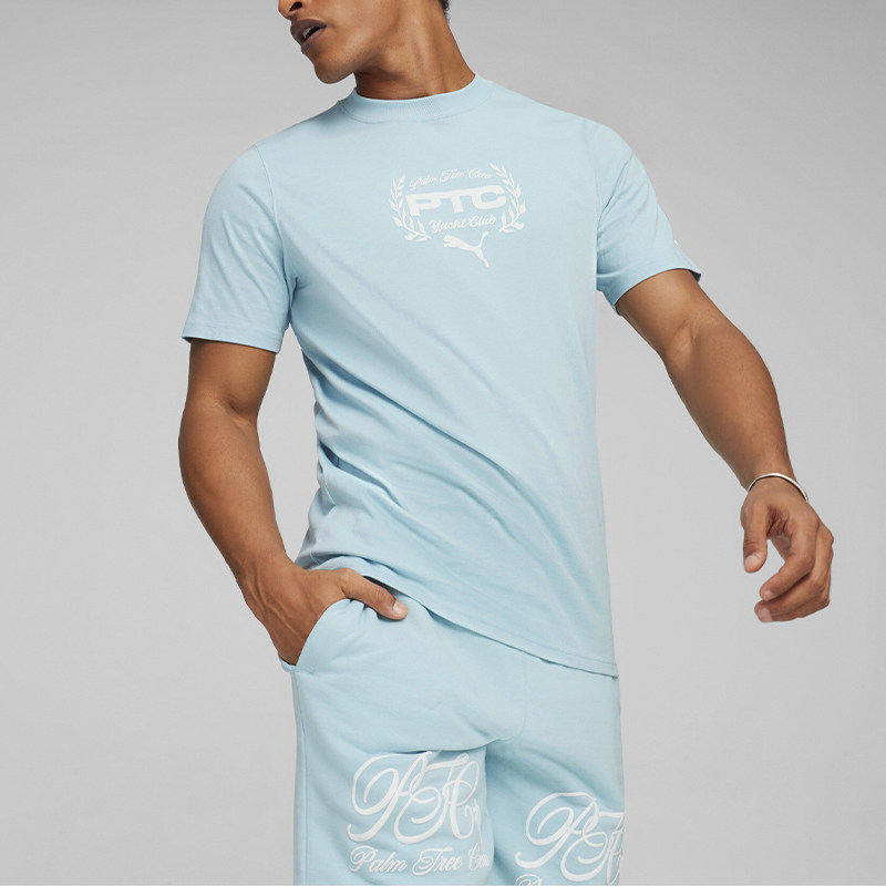 Puma/彪马正品休闲男士印花时尚跑步运动吸湿排汗训练短袖T恤,运动服/休闲服装,运动T恤,淘宝优惠券,粉丝福利购,淘宝优惠卷