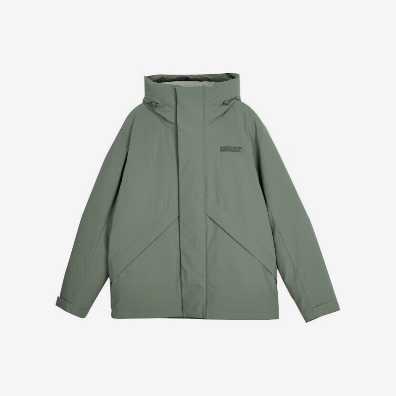 斯凯奇男士保暖休闲羽绒服