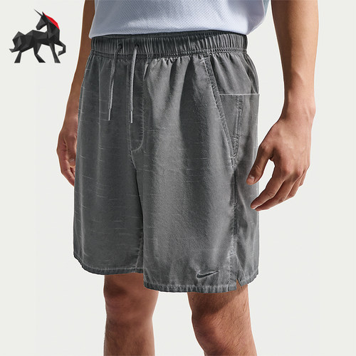 Nike/耐克正品夏季男士透气宽松系带梭织健身运动短裤IF2814-084