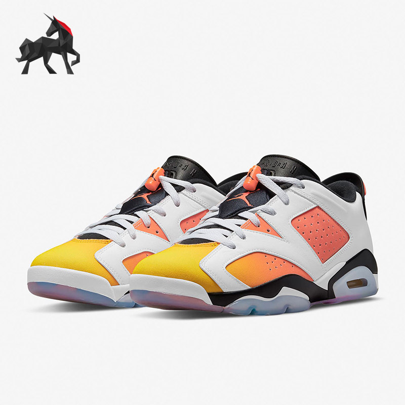 Nike/耐克正品Jordan 6 Low AJ6男子低帮篮球鞋DC1048-110