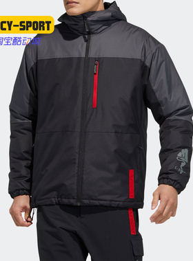 Adidas/阿迪达斯正品春季新款男子户外运动夹棉夹克GN7524