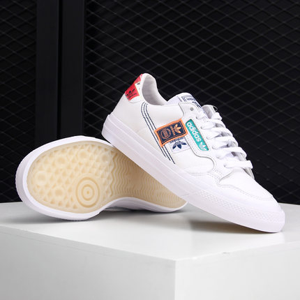 Adidas/阿迪达斯正品三叶草 CONTINENTAL VULC男女休闲鞋 FX3810