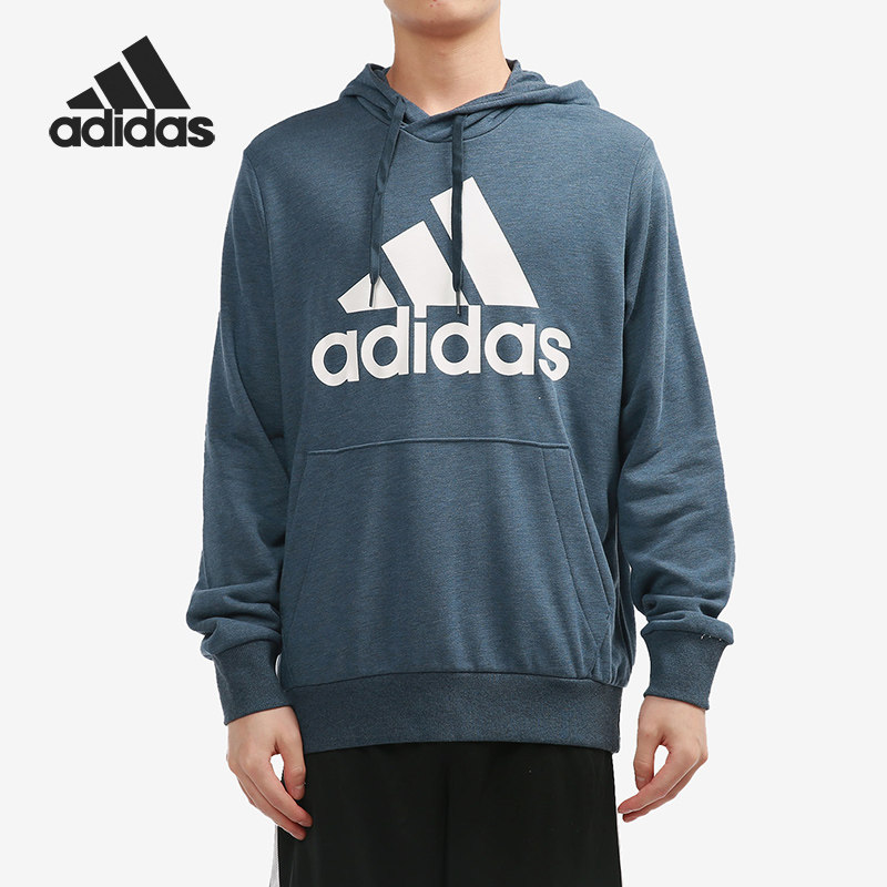Adidas/阿迪达斯官方正品春秋男子LOGO印花运动连帽卫衣GM6965,运动服/休闲服装,运动卫衣/套头衫,淘宝优惠券,粉丝福利购,淘宝优惠卷