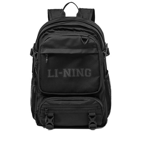 Lining/李宁正品运动生活系列男女复古经典休闲易携双肩包ABST298