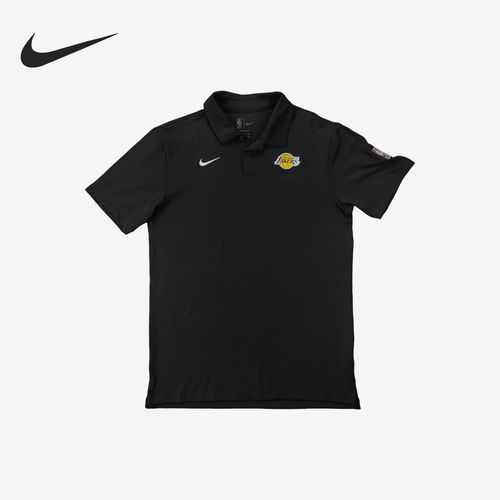 Nike耐克正品AU NBA男款篮球球员版湖人短袖T恤FQ2986-010