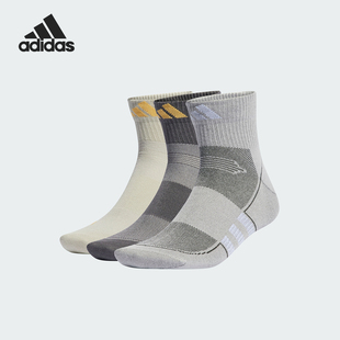 男女运动健身短筒袜三双装 新款 IR9630 阿迪达斯正品 Adidas