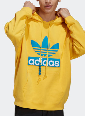 Adidas/阿迪达斯正品 三叶草 男子运动连帽卫衣套头衫 H36281