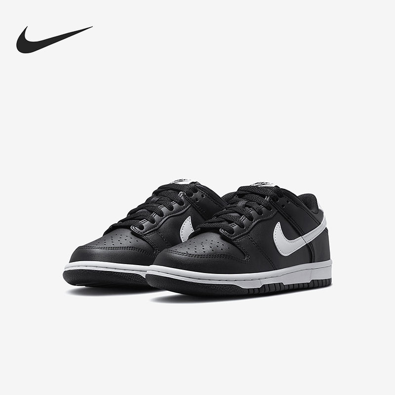 Nike/耐克正品春季款GS女子大童休闲低帮系带耐磨板鞋FD1232-001