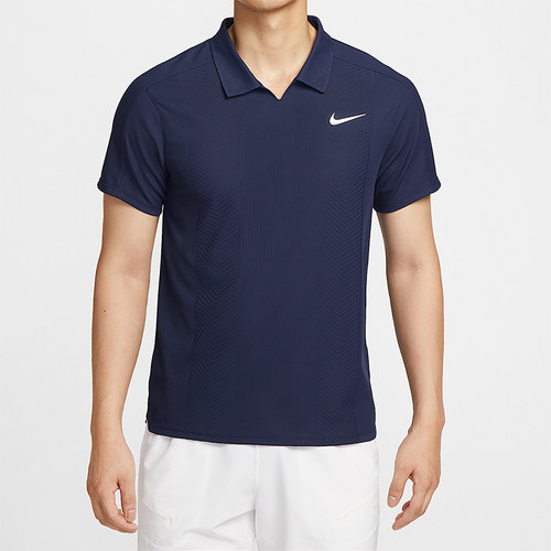 Nike/耐克正品Dri-FIT男士训练翻领透气网球运动POLO衫HM6753-410