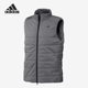 棉马甲 Adidas 男子运动保暖立领无袖 冬季 GT3334 阿迪达斯正品