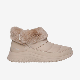 Skechers 女士户外保暖简约耐磨休闲短靴 斯凯奇正品 防滑运动新款