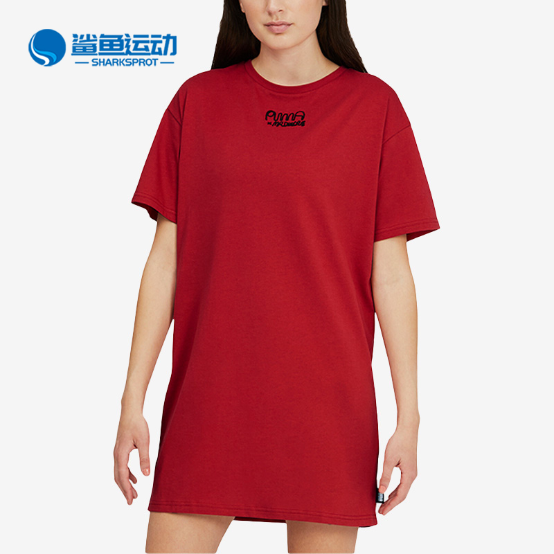 Puma/彪马正品MR DOODLE女士运动透气经典宽松连衣裙530656-22