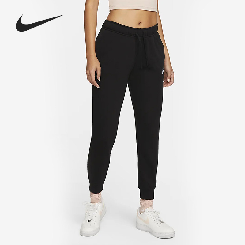 耐克女子运动休闲针织长裤
