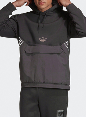Adidas/阿迪达斯正品三叶草TLM 02 HOODY男子秋运动套头衫GD5799