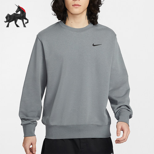 Nike/耐克正品Club男士休闲刺绣圆领套头耐穿运动卫衣IR0104-084