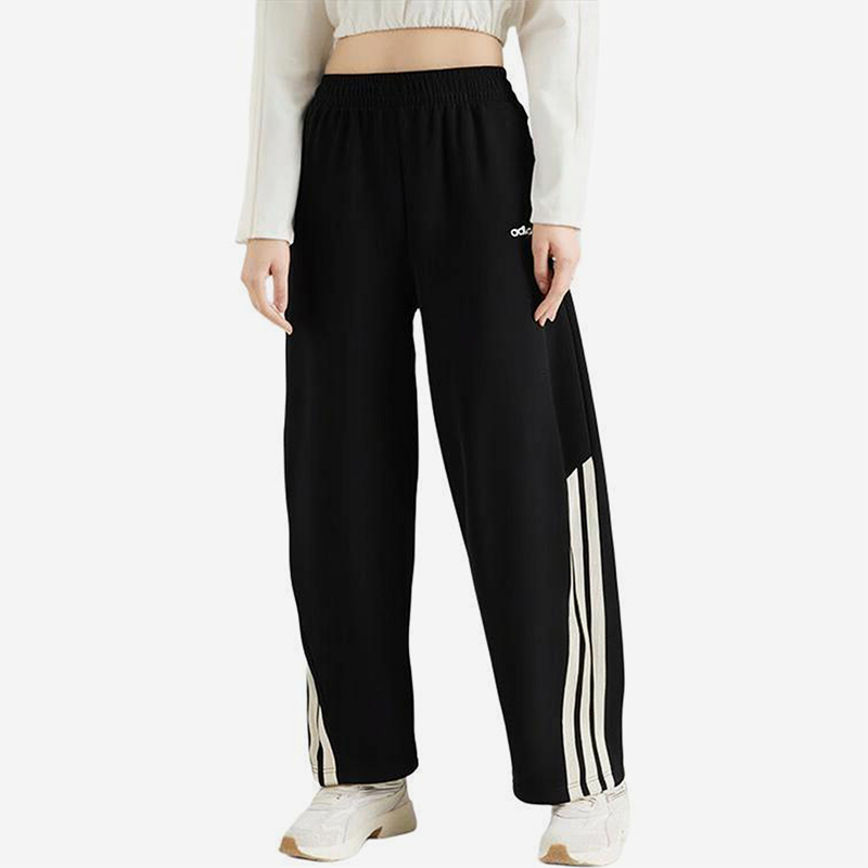 Adidas/阿迪达斯正品春秋女士运动针织宽松经典户外长裤KA2589