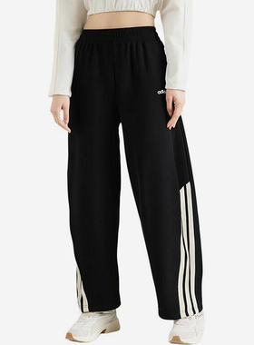 Adidas/阿迪达斯正品春秋女士运动针织宽松经典户外长裤KA2589