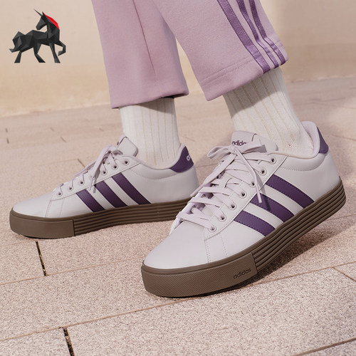 Adidas/阿迪达斯正品DAILY 4.0男女休闲低帮潮流复古板鞋KH8006