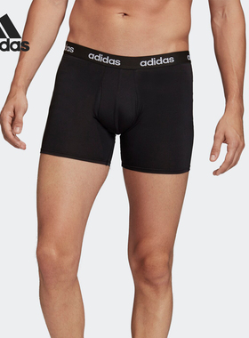 Adidas/阿迪达斯正品 当季男子新款舒适运动内裤平角裤FS8394