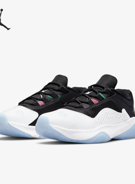 Nike/耐克正品JORDAN新款女经典白黑色低帮实战篮球鞋CZ0907-104