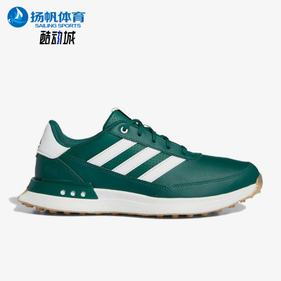 Adidas/阿迪达斯正品S2G24防水高尔夫球鞋男经典绿色运动鞋ID8731