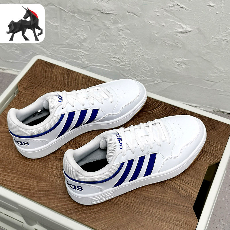 阿迪达斯男女低帮运动休闲板鞋