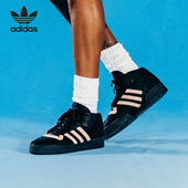 阿迪达斯正品 三叶草男女同款 高帮时尚 Adidas 休闲板鞋 IE3075