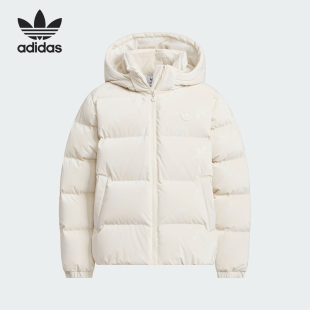 JACKET大童保暖羽绒服JD6395 三叶草DOWN Adidas 阿迪达斯官方正品
