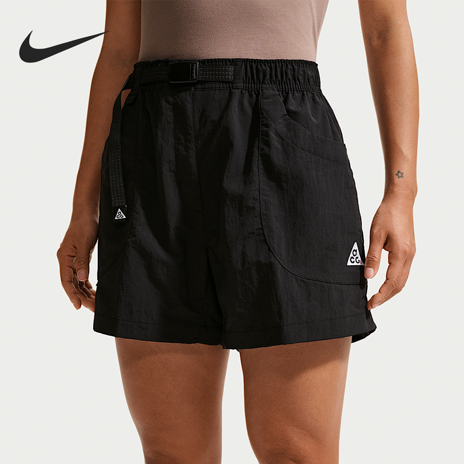 Nike/耐克正品ACG Dolomiti女士运动跑步梭织经典短裤IF0971-010图片