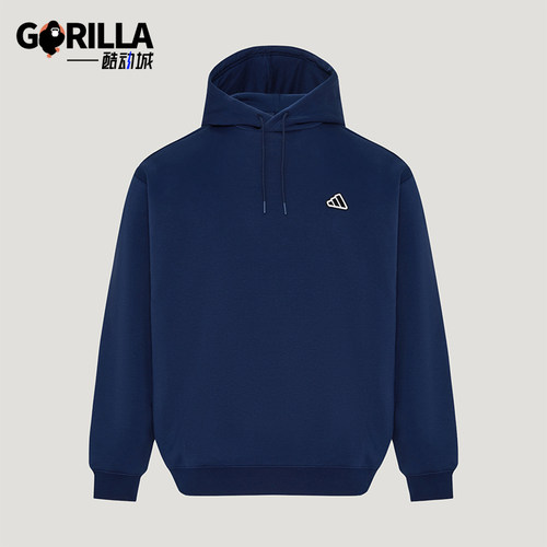 Adidas/阿迪达斯正品新款男女加绒休闲宽松连帽卫衣LH2680